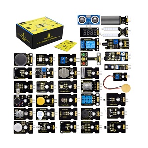 Keyestudio Kit de Sensor 37 en 1, Actualización V3.0, Módulo de Sensor de Aprendizaje de Programación de Vástago, Kit de Inicio para Robot