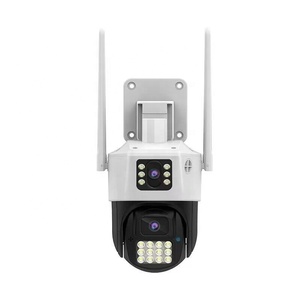 Çift ekran ekran alarmı itme PTZ IP66 PIR insan algılama hareket algılama güvenlik kameraları wifi kablosuz güvenlik kamera - Product Image 2