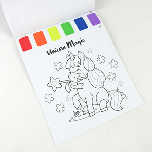 定制印刷免费魔术水着色书，适合儿童绘画 - Product Image 4