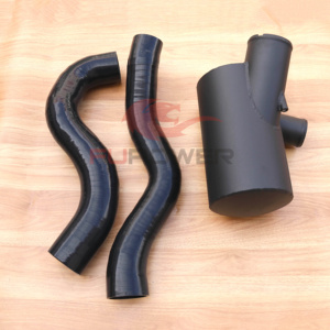 <strong>Exhaust</strong> Waterbox and Silicone 260HP SeaDoo RXP-X RXT-X RXP RXT GTX <strong>Wake</strong> Pro GTI GTR Intercooler Hose Kit - Product Image 2
