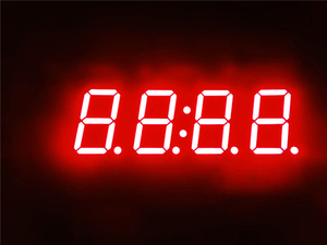Red 08 Inch 4 Digit Seven <strong>Segment</strong> <strong>Led</strong> Clock <strong>Display</strong> 0.8&quot;