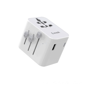Adattatore da viaggio multifunzione 2.4A tipo di potenza di uscita 65W-C PD funzionalità presa di conversione diretta in fabbrica a 65 vie - Product Image 4