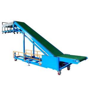 Teleskop laden und entladen förderband entladen 40 ft. behälter von der lkw - Product Image 1