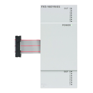 FX5-16EYT-ES Digital <strong>Input</strong> <strong>Output</strong>, FX5 Series, Extension <strong>Module</strong>, 16 Transistor <strong>Outputs</strong>, Sink - Product Image 1