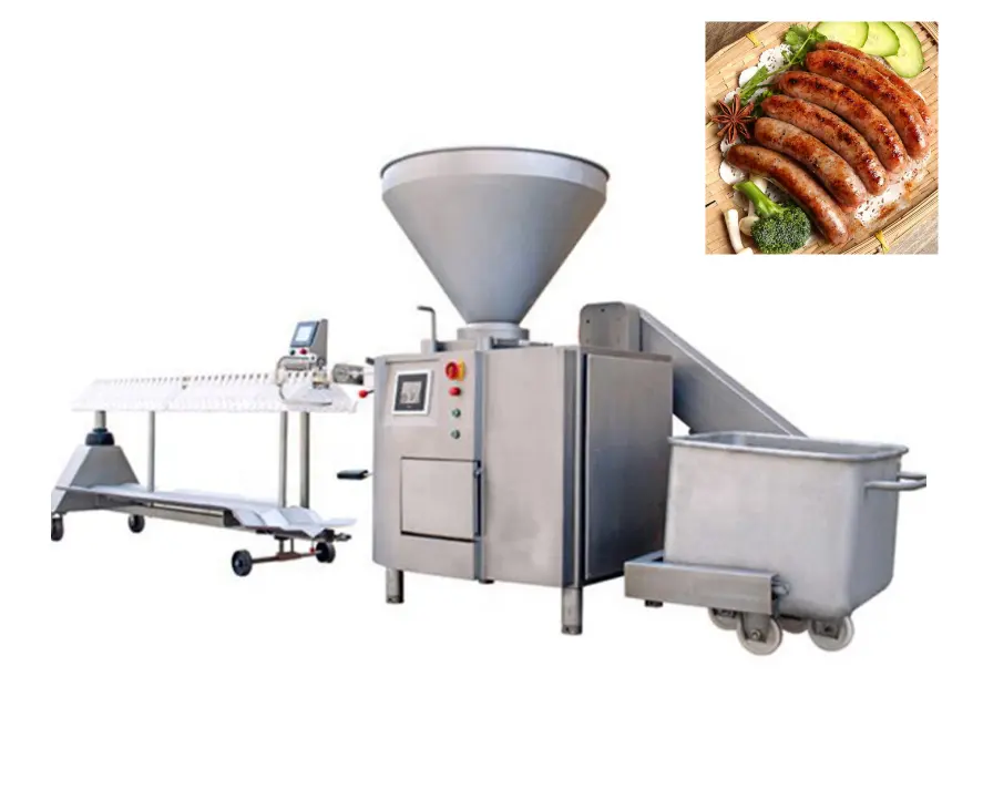 Commercial Vacuum Sausage Stuffing Machine/Ham Vacuum Sausage Filler/Vacuum Sausage Filler Stuffer