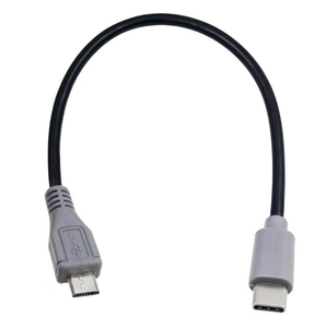 1pcs USB C型3.1公到迷你USB 5针B公插头转换器OTG适配器快速充电数据线，适用于移动Macbook 1 m 3英尺 - Product Image 5