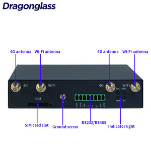 Industriale 4G LTE Modem1200Mbps Router WIFI ad alto guadagno 4 antenne Router Wireless con Slot per SIM Card - Product Image 4