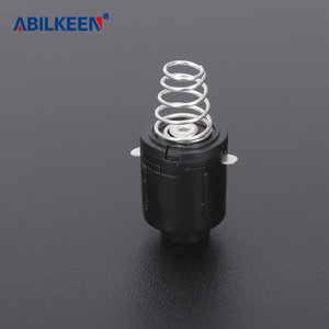 ABILKEEN fabrika fiyat Dia 5.4mm düz yuvarlak düğme yüzey toz geçirmez ABS kabuk açma-kapama el feneri düğmesi anahtarı - Product Image 3