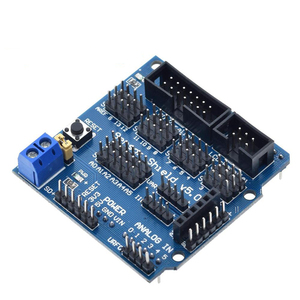 Arduino電子ビルディングブロックロボットアクセサリー用TZTV5.0センサーシールド拡張ボードセンサーシールドV5拡張ボード - Product Image 1
