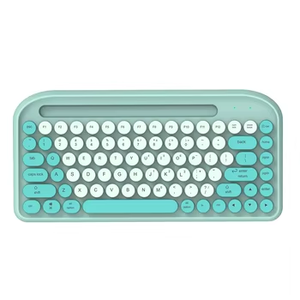 Keywin Venta al por mayor 84-Key Mini Wireless BT Keyboard Portable Keyboard con ranura para iPad Tablet para Windows Android Mac - Product Image 2