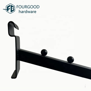 Fabrik Großhandel Draht haken Metall Gitter wand Rohr 300mm 6 Kugel haken hängen <span class=keywords><strong>Display</strong></span> Kleider haken
