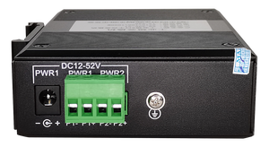 ZLWL 5端口千兆工业网络以太网交换机，带10/100/1000mbps Din-rail双Dc输入 - Product Image 5