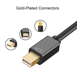 FARSINCE Mini DisplayPort (TBT 2) Mini DP a HDMI a VGA Convertidor de adaptador 2 en 1 4K 1080P - Product Image 2