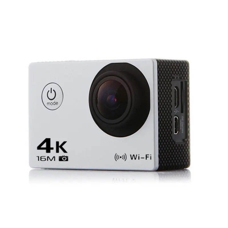 Экшн-камера Водонепроницаемая 4K Wifi Спортивная камера DVR для мотоциклов аксессуары шлем камера с дистанционным управлением 2,4G