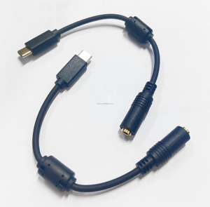 Cable de audio y video tipo C a dc3.5 (hembra) para iPhone y Android