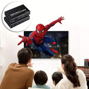 Top Sale HDMI Matrix 2 X2 HDMI Switcher Zwei in zwei Out Matrix HDMI Matrix 4 k60hz