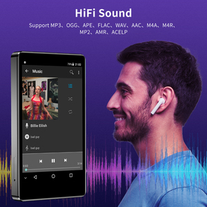 Neuankömmling M20 WiFi Android MP3-Player 4.0 "IPS-Touchscreen 8GB Speicher Verlustfreier Audio MP3 MP4-Musik-Player - Product Image 3