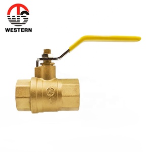 气体管路连接器截止阀1/2-in FIP x 1/2-in FIP全端口螺纹 - Product Image 3
