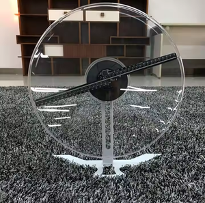 3D holografik reklam fanı, küçük boyutlu 3D görüntü ve Video hava ekranında kapak ve braket ile 35cm masaüstü - Product Image 5