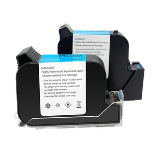 Cartucho de impresión de inyección de tinta solvente de secado rápido para marcado de código de lote en cartuchos de tinta compatibles con cartón de plástico y metal de madera - Product Image 6