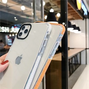 เคสป้องกัน TPU ใสกันลื่นและกันตกใหม่สองสีมันวาวเหมาะสำหรับ Apple Series 16พรหม - Product Image 3
