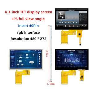 4,3-Zoll-IPS-TFT-LCD-Panel-Modul mit RTS CTP Smart UART-Display RGB-und SPI-Schnitts telle mit einer Auflösung von 480*272 - Product Image 2