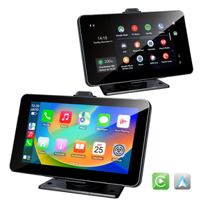 Monitor Carplay inalámbrico portátil estéreo para coche de 7 pulgadas, compatible con imagen de marcha atrás, juego de coche, pantalla de pantalla automática Android para coche - Product Image 3