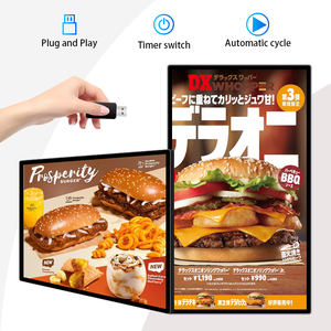 Máquina de publicidad montada en la pared colgante de 50 pulgadas, pantalla LCD Smart TV, Red de pantalla táctil, señalización Digital Android - Product Image 1