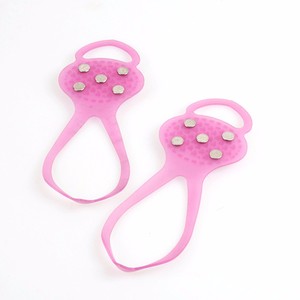 Cao gót mùa đông sử dụng <span class=keywords><strong>ICE</strong></span> Cleats <span class=keywords><strong>Gripper</strong></span> với 5 gai cho cắm trại & đi bộ đường dài - Product Image 3