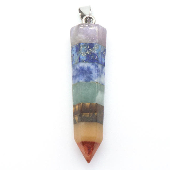 Hexagonal column pendant