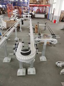 Günstige flexible Edelstahl Z-Form Maschinen band förderer mit einfacher Bedienung zum Laden Entladen - Product Image 4