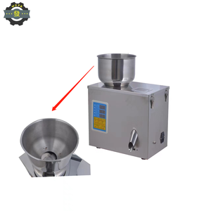 小型半自动五金配件颗粒灌装机自动称重包装 - Product Image 1