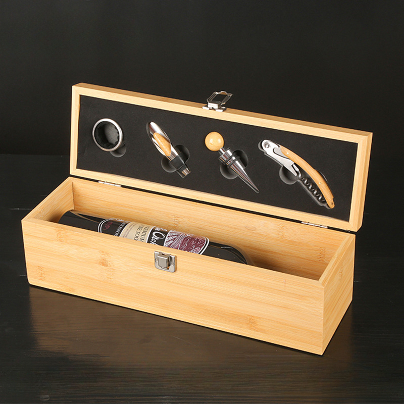 Ouvre-bouteille Coffret à vin 4 pièces