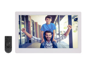 10-Inch Acrylic <strong>Digital</strong> <strong>Photo</strong> <strong>Frame</strong> <strong>with</strong> Video Playback and Clock <strong>Function</strong> - Product Image 2