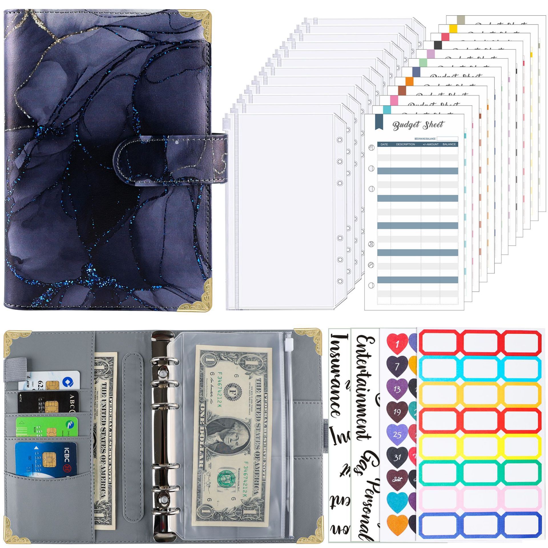 UV-blue gray-zipper bag 1212 color budget card 12A-English 2-24