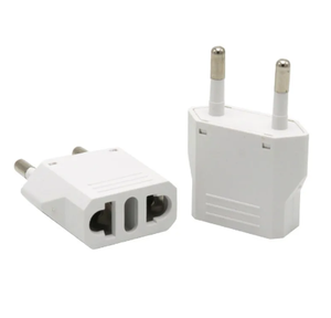 European to American USA Outlet <strong>Plug</strong> Adapter Type E/F to Type a Socket Converter - Product Image 2