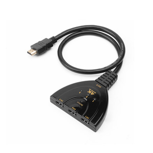 Switcher HDMI 3 in 1 adattatore cavo hdmi 1080p 3 in 1 completo con 3 ingressi di commutazione automatici extensor conector hdmi