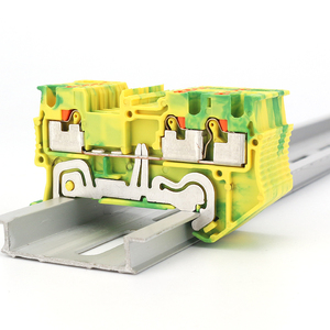 PT 1.5-TWIN-PE接地プッシュイン1入力2出力プッシュインディンレールターミナルブロック - Product Image 4