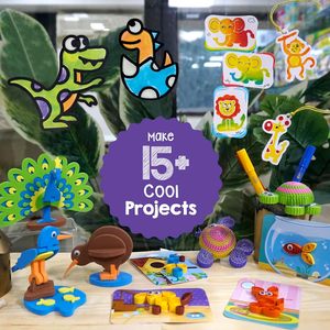 5合1超过15个项目令人敬畏的工艺套件-创意DIY工艺，儿童工艺套件 - Product Image 2