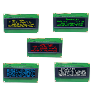 Hochwertiges OLED-Anzeige modul mit 20x4 Zeichen WS0010, SPI/Parallel-Schnitts telle, 3,3 V für den industriellen Einsatz - Product Image 6