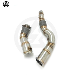 CSZ Stainless Steel Exhaust Downpipe for BMW S55 F80 F82 M3 M4 <strong>3</strong>.0T Enhance Sound Performance Exhaust Pipe <strong>Header</strong> - Product Image 2