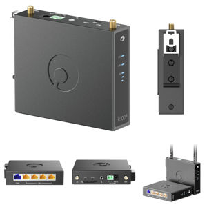 Grado industriale 150Mbps a 300Mbps Rail 4G LTE Router Mobile Wifi CPE con Slot per Sim Card sblocco Cat4 Cat6 per applicazioni IoT - Product Image 1