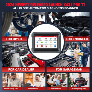 2025推出X431 PRO TT全系统汽车诊断OBD2扫描仪汽车分析仪与X431 PROS V5.0车辆代码阅读器相同 - Product Image 6