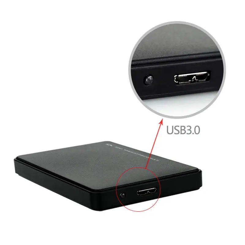 2.5 นิ้วกล SSD โซลิดสเตตรี SATA พอร์ตอนุกรมไร้สกรูเครื่องมือฟรี USB3.0 ภายนอกฮาร์ดไดรฟ์มือถือ