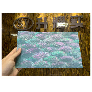 Abalone Shell <strong>Paua</strong> <strong>Inlay</strong>/mobile Phone Shell/customized Color Natural Shell Sheet - Product Image 1