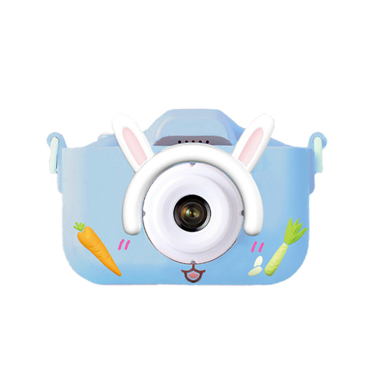 Blue carrot rabbit+hd dual camera