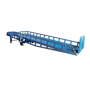 Yard <strong>Ramp</strong> Manual Adjustable <strong>Load</strong> <strong>Dock</strong> <strong>Ramp</strong> <strong>Leveler</strong> for <strong>Container</strong> Truck Movable <strong>Dock</strong> <strong>Leveler</strong> Mobile Yard <strong>Ramps</strong> - Product Image 1
