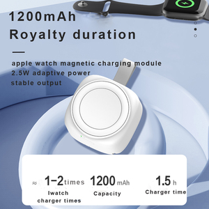 2025 yeni Mini Ultra ince güç banka ve Apple için taşınabilir akıllı saat kablosuz manyetik şarj izle - Product Image 3