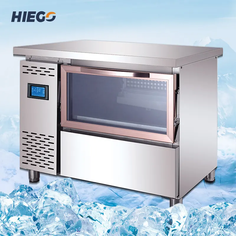 100kg/24HCommercial Industrial Home Use Automatische Trockenwürfel-Eismaschine