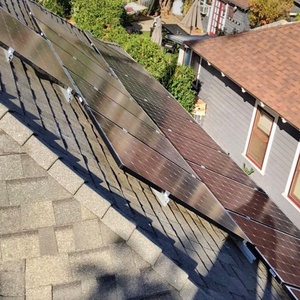 Scaffale per tetto in scandole kit pannello solare fisso staffe di montaggio impermeabile sistema di montaggio solare - Product Image 6